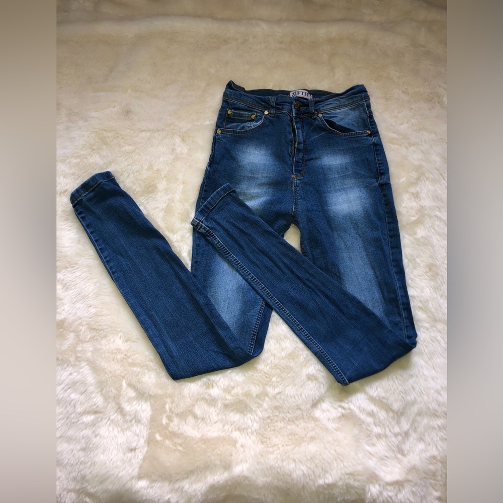 High Waisted Skinny Jeans